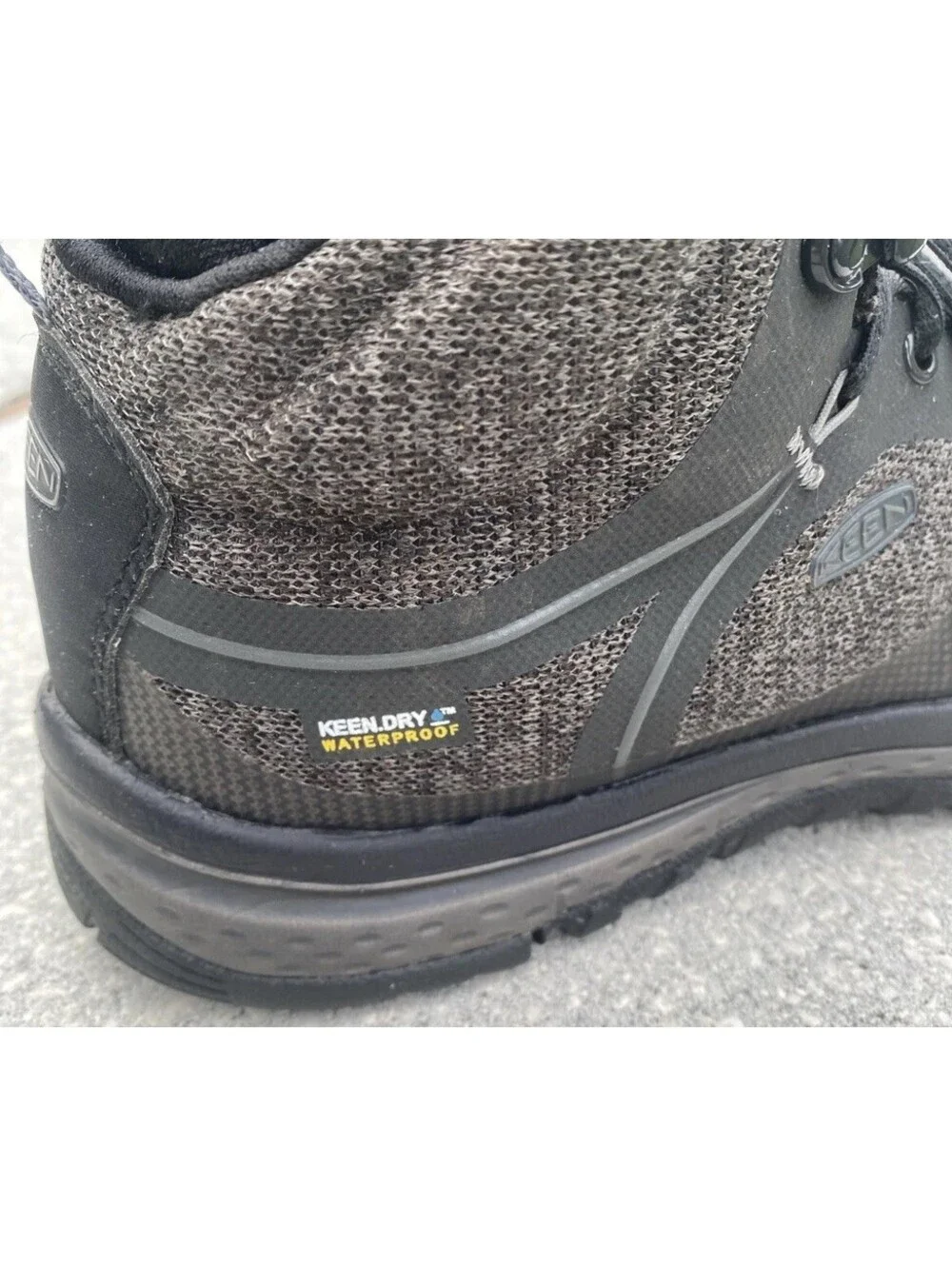 Keen Women's Terradora Mid, Gray Waterproof Hiking Boot 8 W